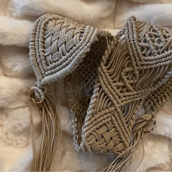 Free People x Oropendola Dual Macrame Belt - Picture 2 of 5